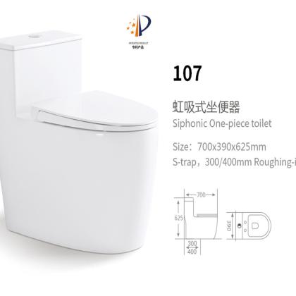 Bồn cầu nguyên khối Hwata 107
