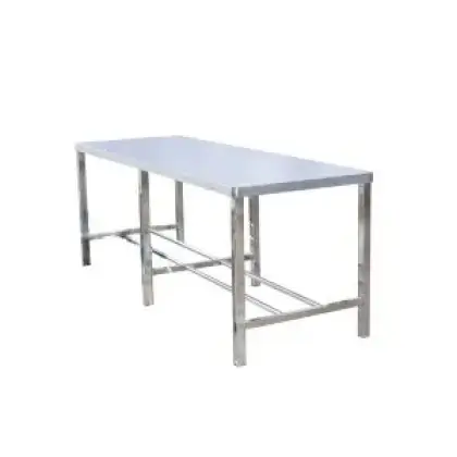 Bàn Chữ Nhật Inox Cố Định 2m BCN6