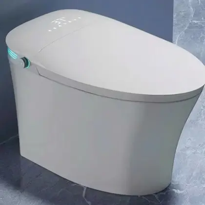 Bồn Cầu Cảm Biến Thông Minh Nguyên Khối Hwata HT-D17A