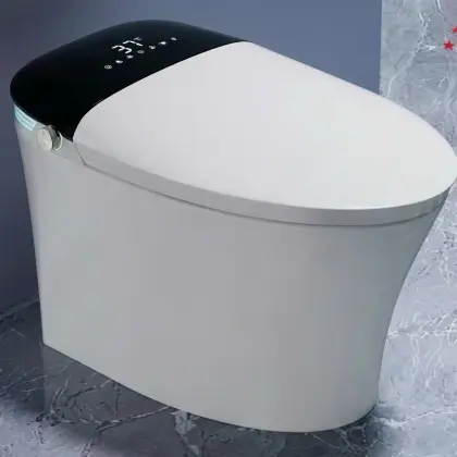 Bồn Cầu Cảm Biến Thông Minh Nguyên Khối Hwata HT-D17C