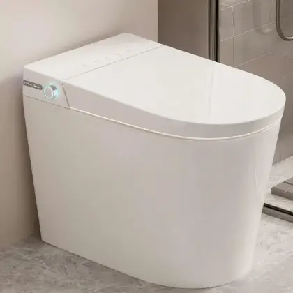 Bồn Cầu Cảm Biến Thông Minh Nguyên Khối Hwata HT-D51A
