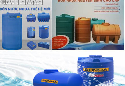 Toanphatgroup.vn bình téc bồn chứa nước bằng nhựa giá rẻ TPHCM Hà Nội
