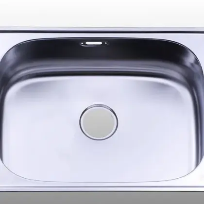Chậu Rửa Chén Inox Hwata A3 Một Hộc
