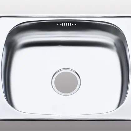 Chậu Rửa Chén Inox Hwata A5 Một Hộc