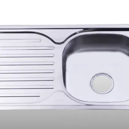 Chậu Rửa Chén Inox Hwata B1 Một Hộc, Một Bàn