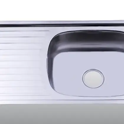 Chậu Rửa Chén Inox Hwata B4 Một Hộc, Một Bàn