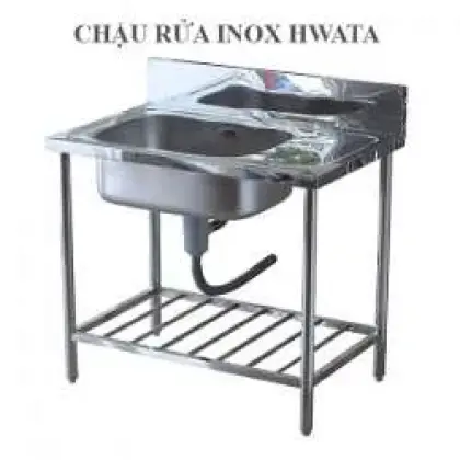 Chậu Rửa Chén Inox Hwata CCN01 Một Hộc