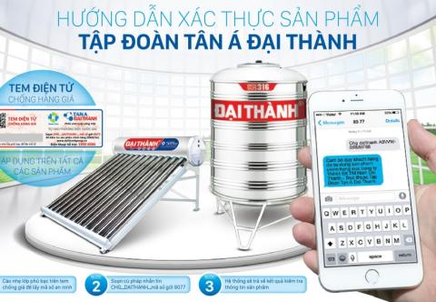 Cách kiểm tra bồn nước inox Đại Thành thật giả