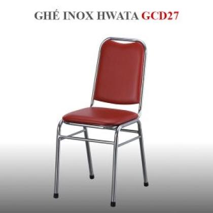 Ghế Dựa Inox Cố Định Simili Hwata GCD27