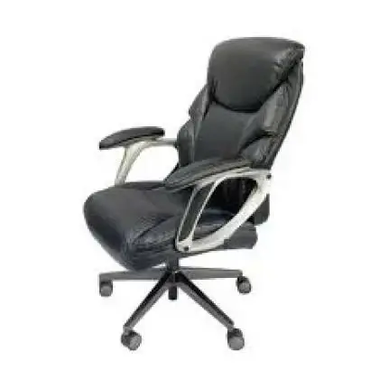Ghế Xoay Văn Phòng Lưng Da Có Tay Vịn Hwata GX47591CS