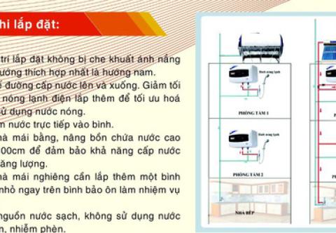 Máy nước nóng năng lượng mặt trời nào tốt nhất đây ?