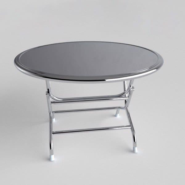 Bàn Tròn Inox 1.2m BT 12