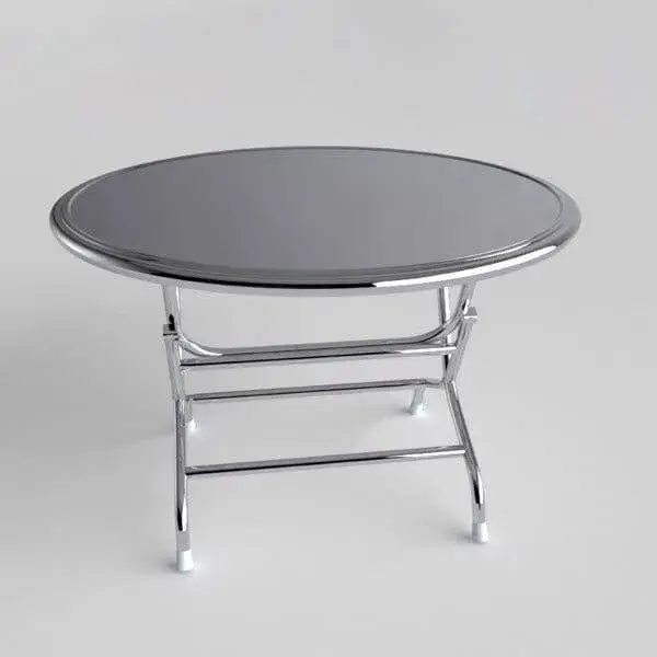 Bàn Tròn Inox 1m BT 10