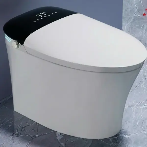 Bồn Cầu Cảm Biến Thông Minh Nguyên Khối Hwata HT-D17C