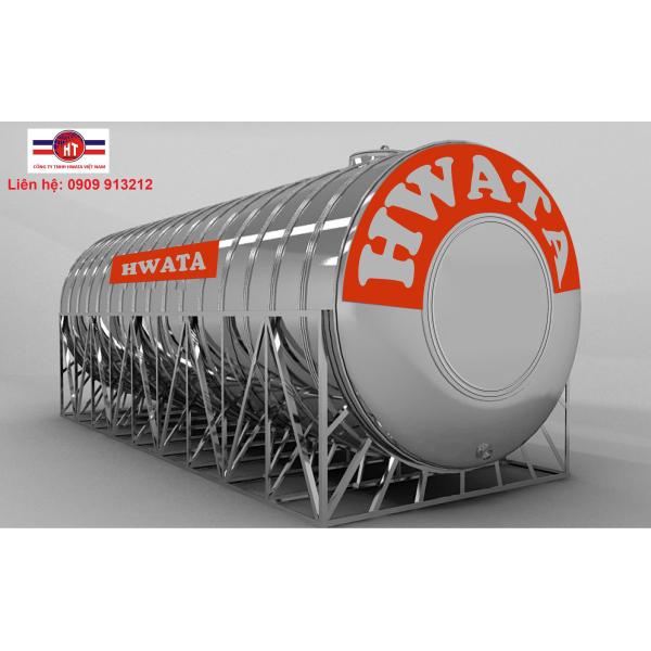 Bồn nước inox Hwata 20000L ngang