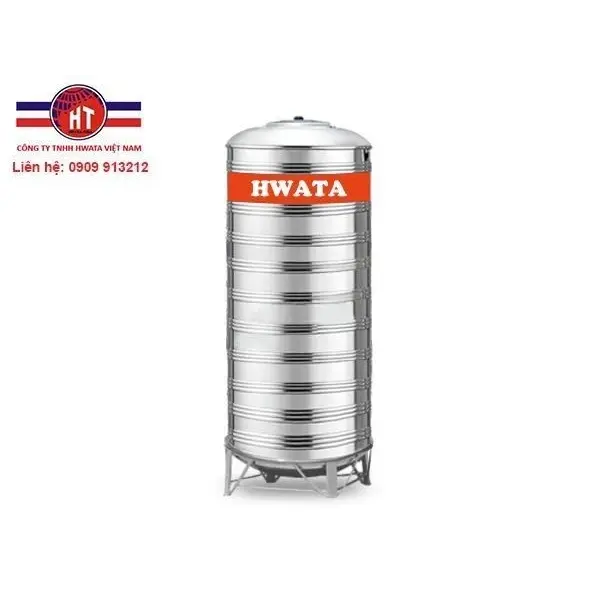 Bồn Nước Inox Hwata 7000L đứng