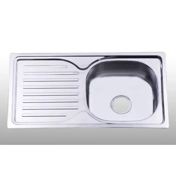 Chậu Rửa Chén Inox Hwata B1 Một Hộc, Một Bàn