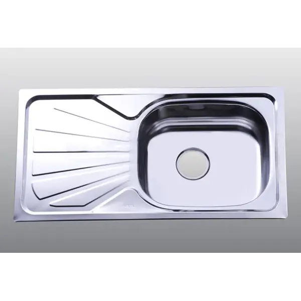 Chậu Rửa Chén Inox Hwata B3 Một Hộc, Một Bàn