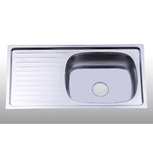 Chậu Rửa Chén Inox Hwata B4 Một Hộc, Một Bàn