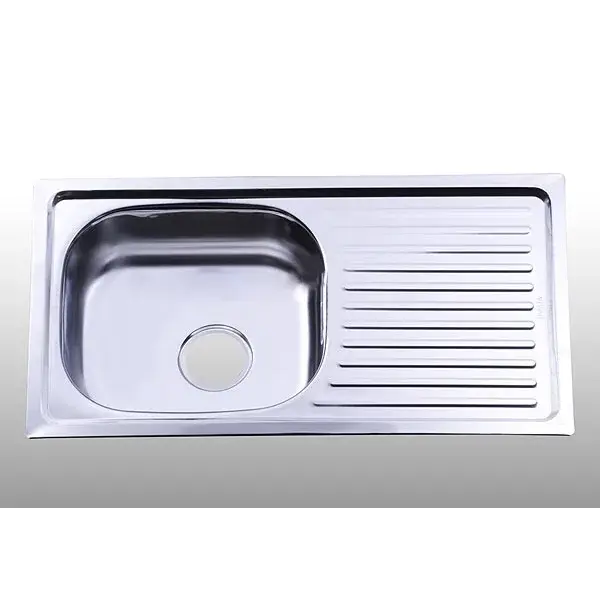 Chậu Rửa Chén Inox Hwata B5 Một Hộc, Một Bàn