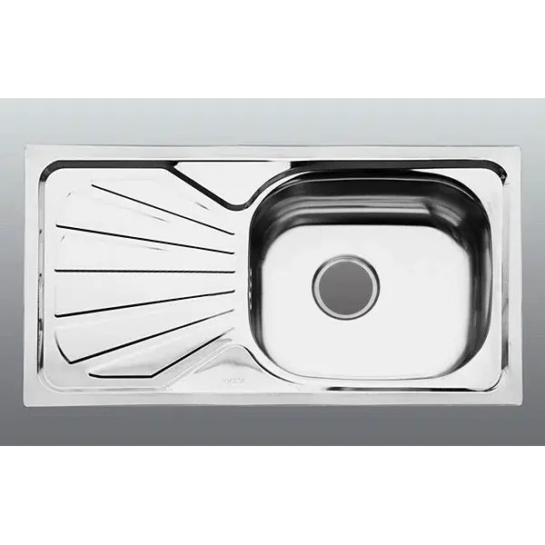 Chậu Rửa Chén Inox Hwata B7 Một Hộc, Một Bàn