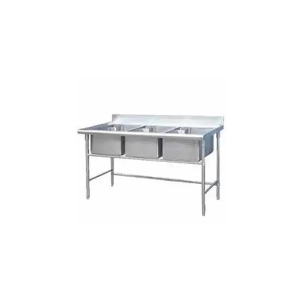 Chậu Rửa Chén Inox Hwata CCN03 Ba Hộc