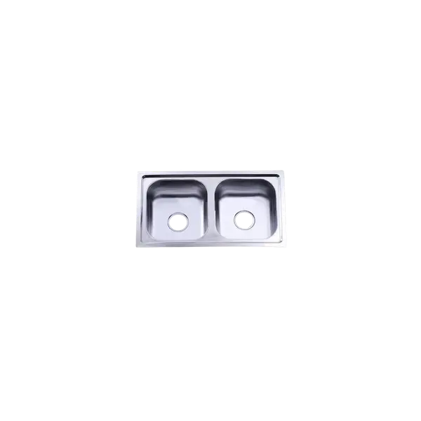 Chậu Rửa Chén Inox Hai Hộc Hwata BD5 