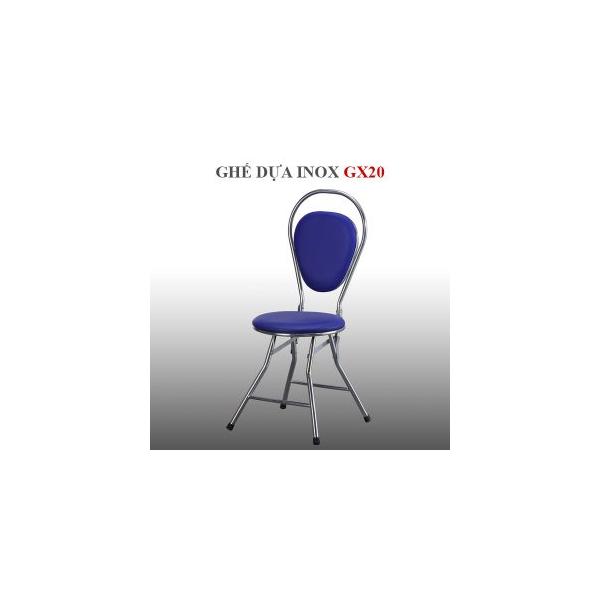 Ghế Xếp Inox Mặt Simili Hwata GX20