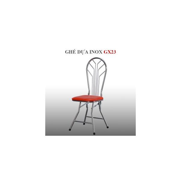 Ghế Xếp Inox Mặt Simili Hwata GX23