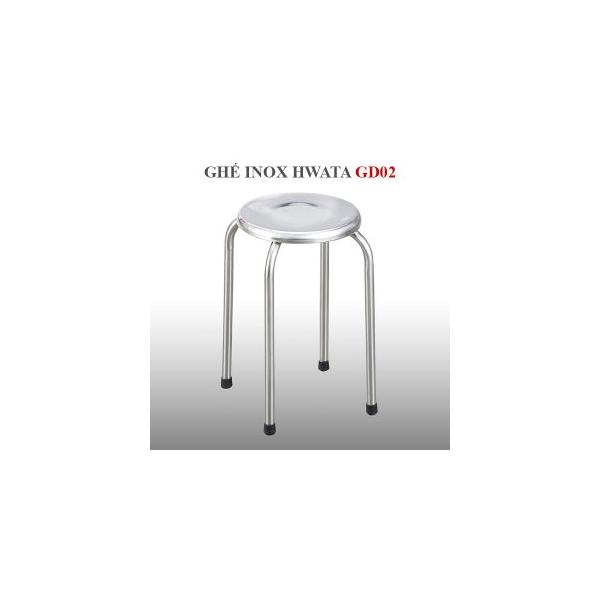 Ghế Đẩu Inox Hwata GD02