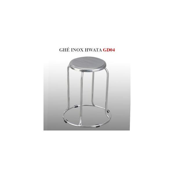 Ghế Đẩu Inox Hwata GD04