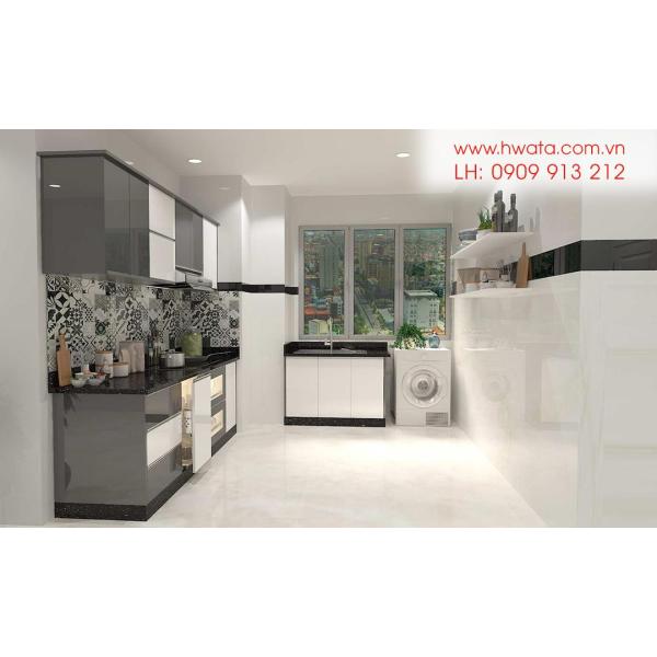 Kệ bếp inox 304 cửa Acrylic HWARC 05