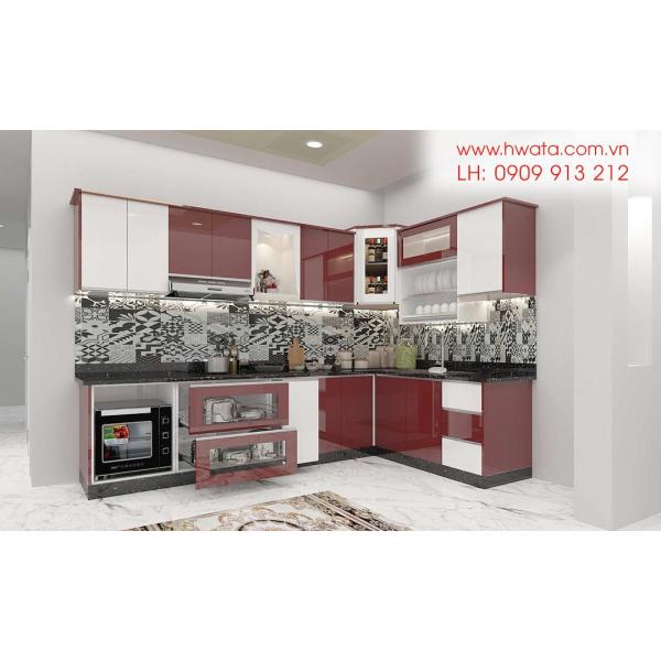 Kệ bếp inox 304 cửa Acrylic HWARC 11