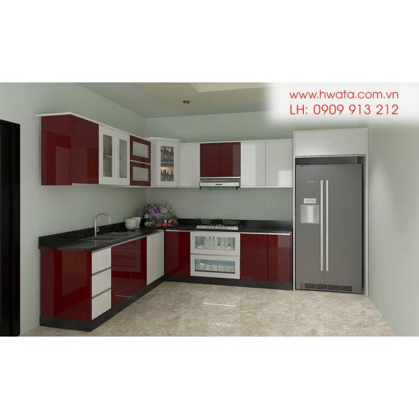 Kệ bếp inox 304 cửa Acrylic HWARC 04