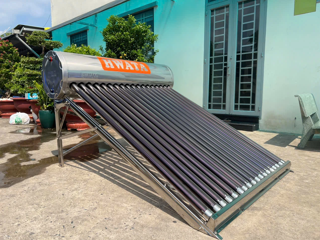 Bản vẽ kích thước HW304-180L Kích thước máy nước nóng năng lượng mặt trời Hwata 180L