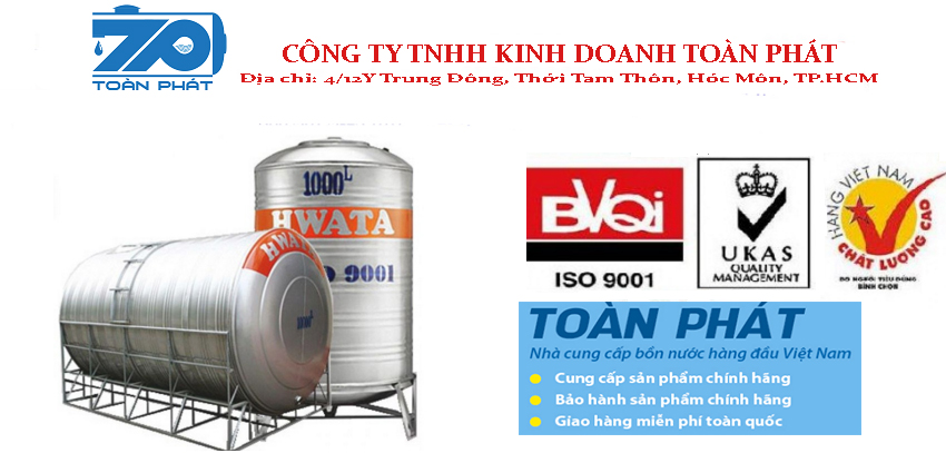 Bồn nước inox Hwata