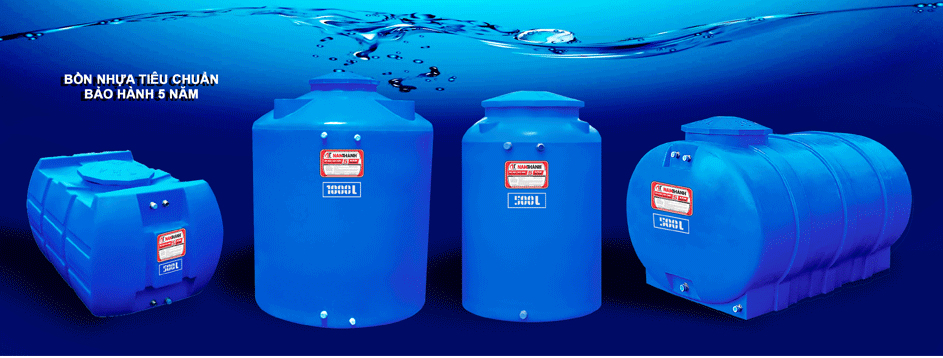 bồn chứa nước bằng nhựa tân á đại thành giá rẻ