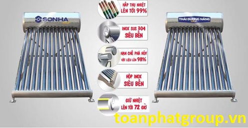 Ưu điểm thái dương năng sơn hà 140l